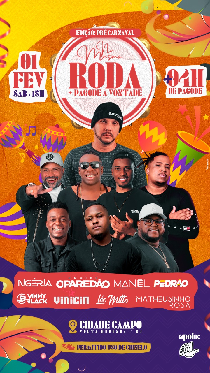 Pagode + Pokemon Pré Carnaval