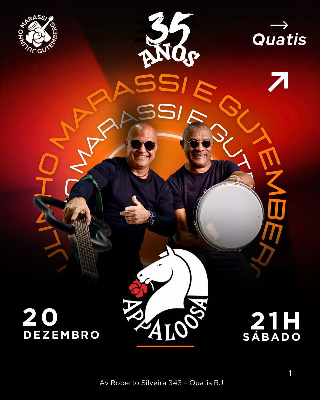 Julinho Marassi e Gutemberg - Especial 35 anos